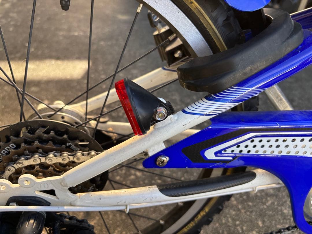 ブリヂストン　キッズ　自転車　20インチ　クロスファイアージュニア　青