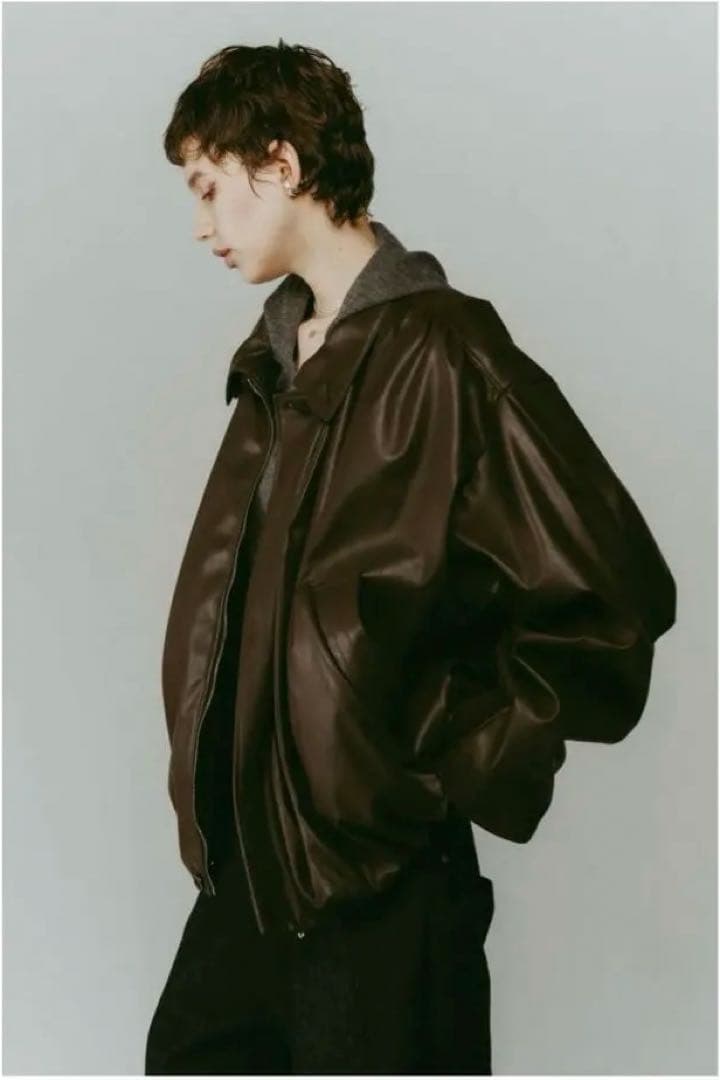 ジャケット・アウター KnuthMarf - voluminous leather jacket