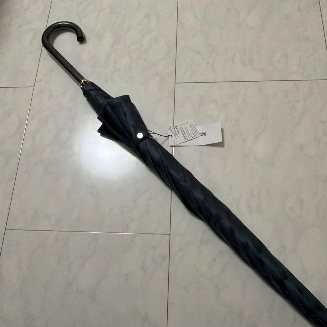 【新品未使用】agnes b. アニエスべー 長傘 雨傘 ハート柄 ブラック