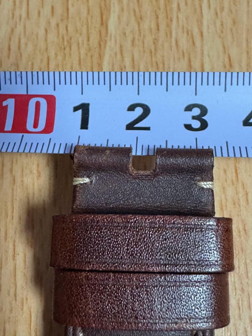 パネライ　ラジオミール　純正レザーベルト