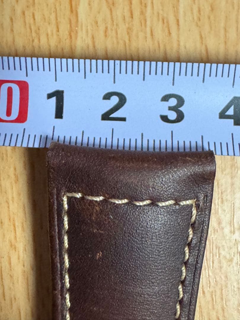 パネライ　ラジオミール　純正レザーベルト