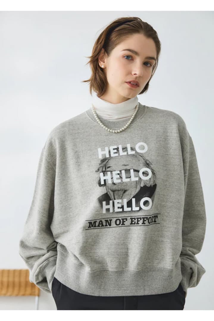 Oblada（オブラダ） HELLOスウェット　アインシュタイン　新品タグ付き