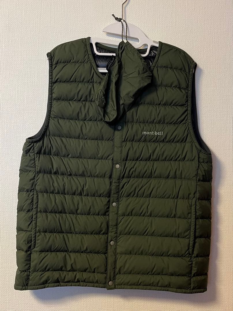 mont-bell スペリオダウン ラウンドネックベスト (Men's M)