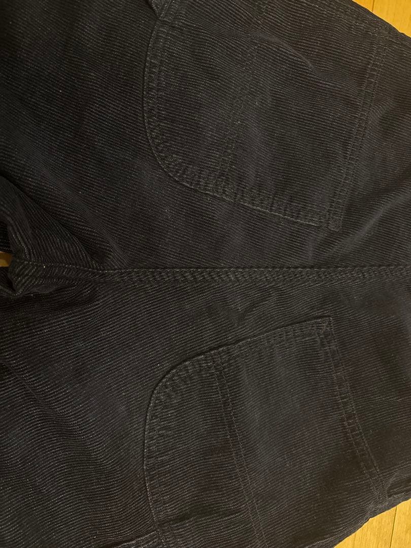 ea　 Lee ネイビー コーデュロイ サロペット　レディース