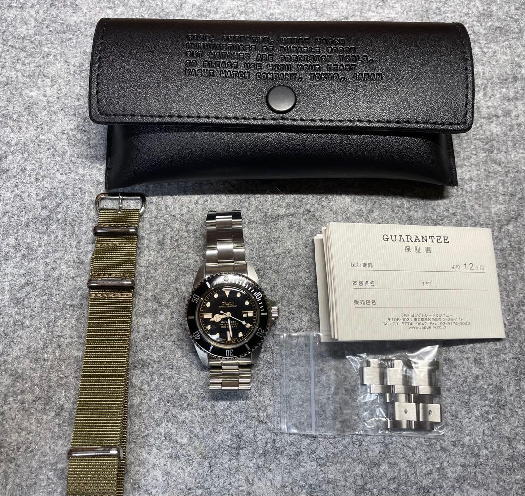 時計 VAGUE WATCH Diver's Son 36mm