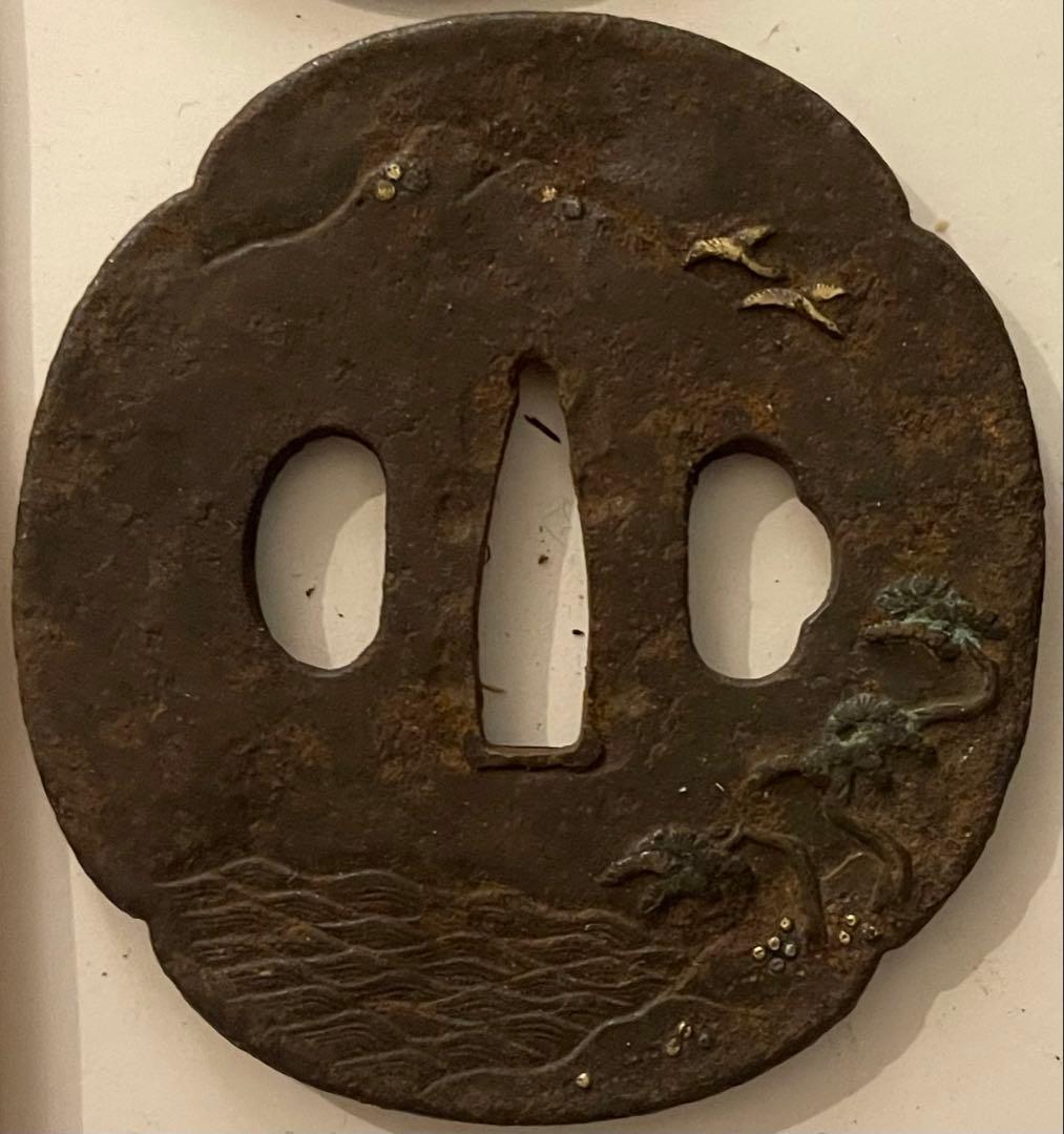 日本刀　武具　鍔 6枚　その他おまとめセット