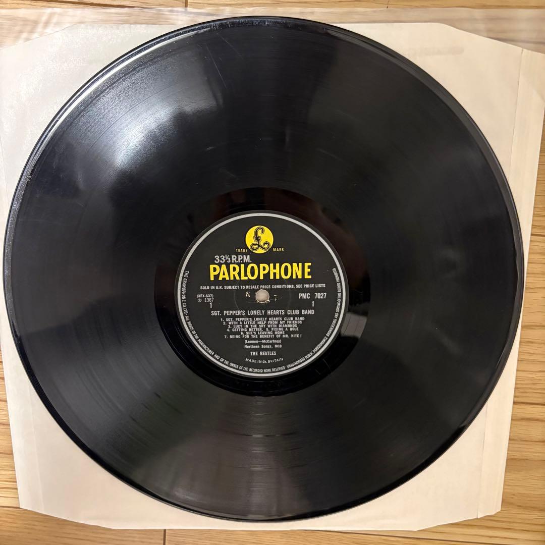 【両面１桁スタンパー！】サージェントペパーズ UKオリジ monoマト1/1