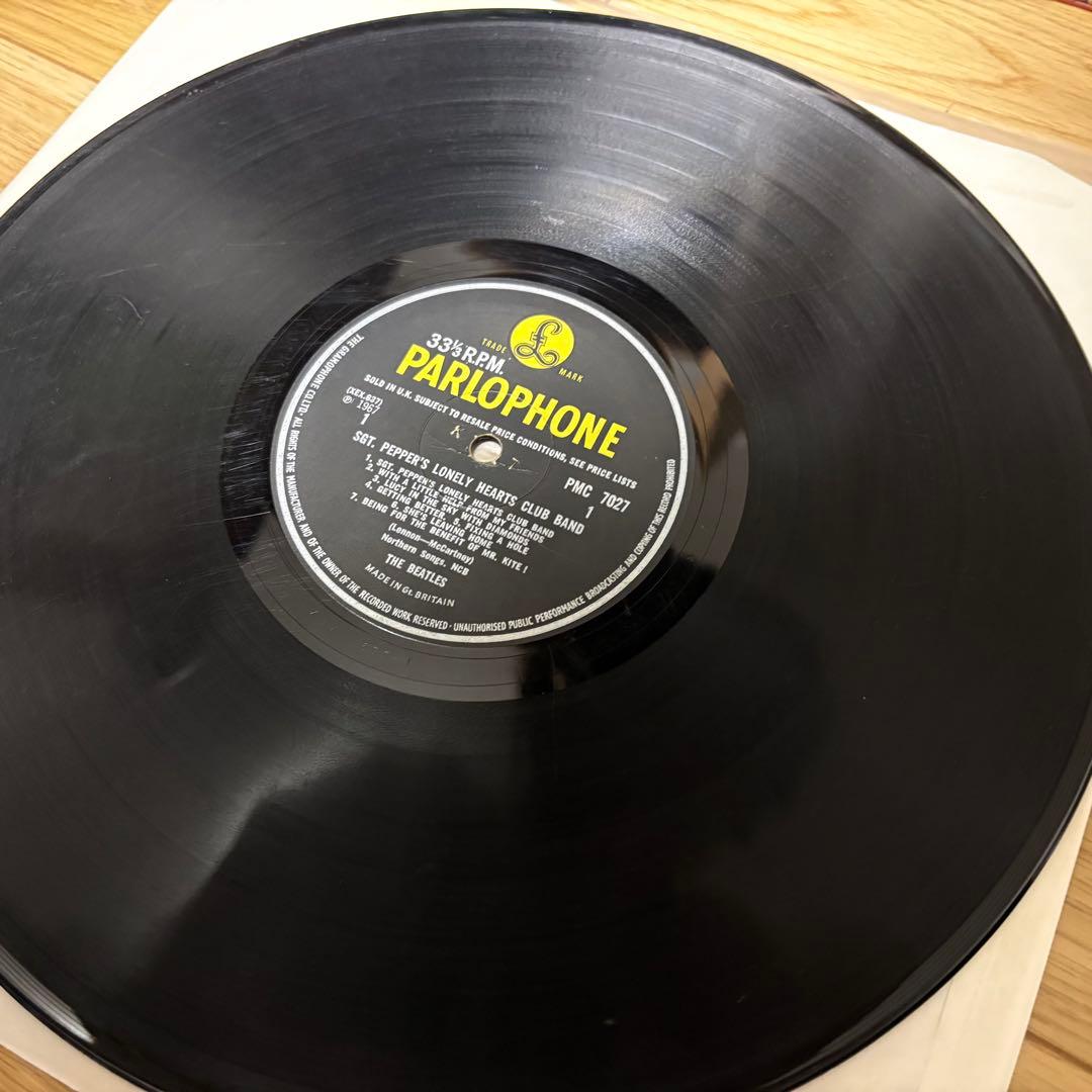 【両面１桁スタンパー！】サージェントペパーズ UKオリジ monoマト1/1