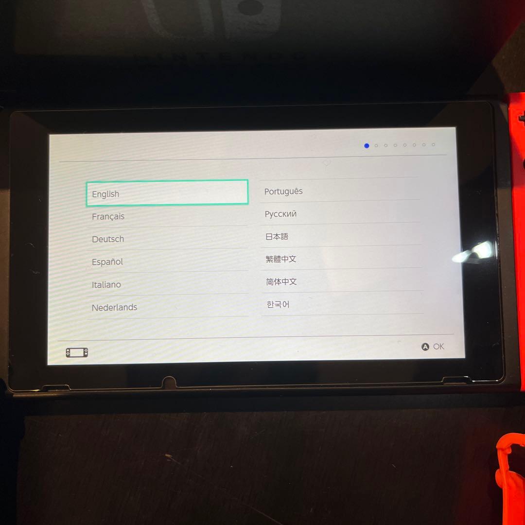 Nintendo Switch 本体+付属品　2018年製