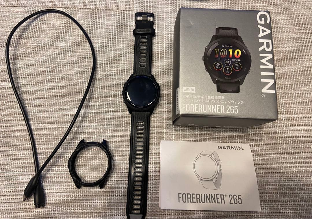 M*8様 【GARMIN】Forerunner 265 Black