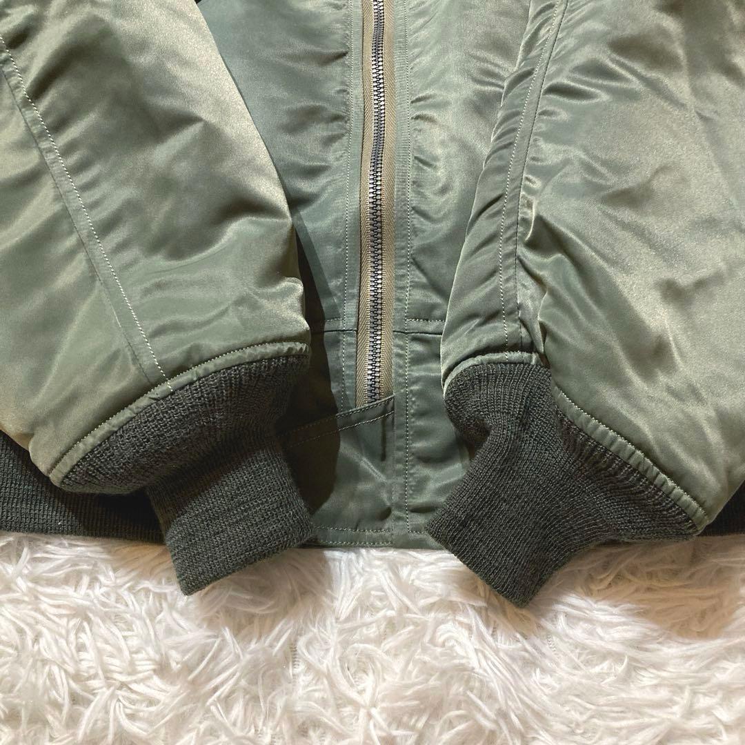 【美品バズリクソンズ】 L-2B フライトジャケット　カーキ L BR11132