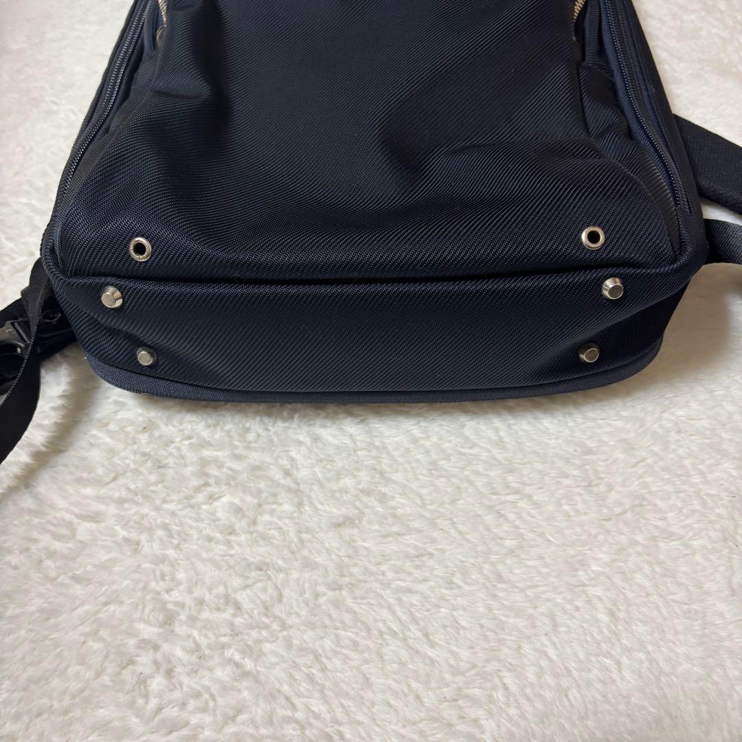 めいこも サムソナイト ビジネスリュック ネイビーPC収納可 通勤用