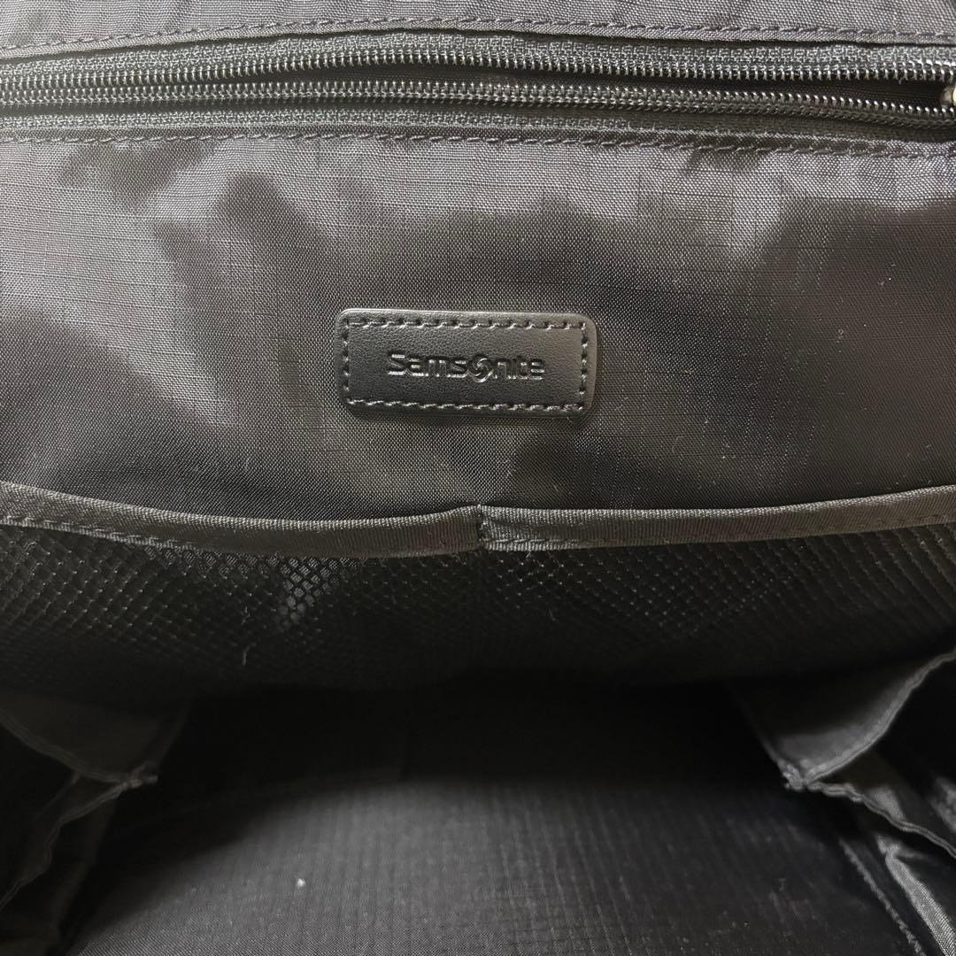 めいこも サムソナイト ビジネスリュック ネイビーPC収納可 通勤用