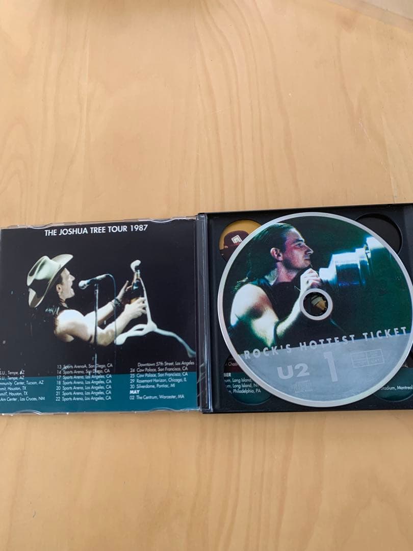 洋楽 U2 ROCK'S HOTTEST TICKET 1987LIVE 2CD