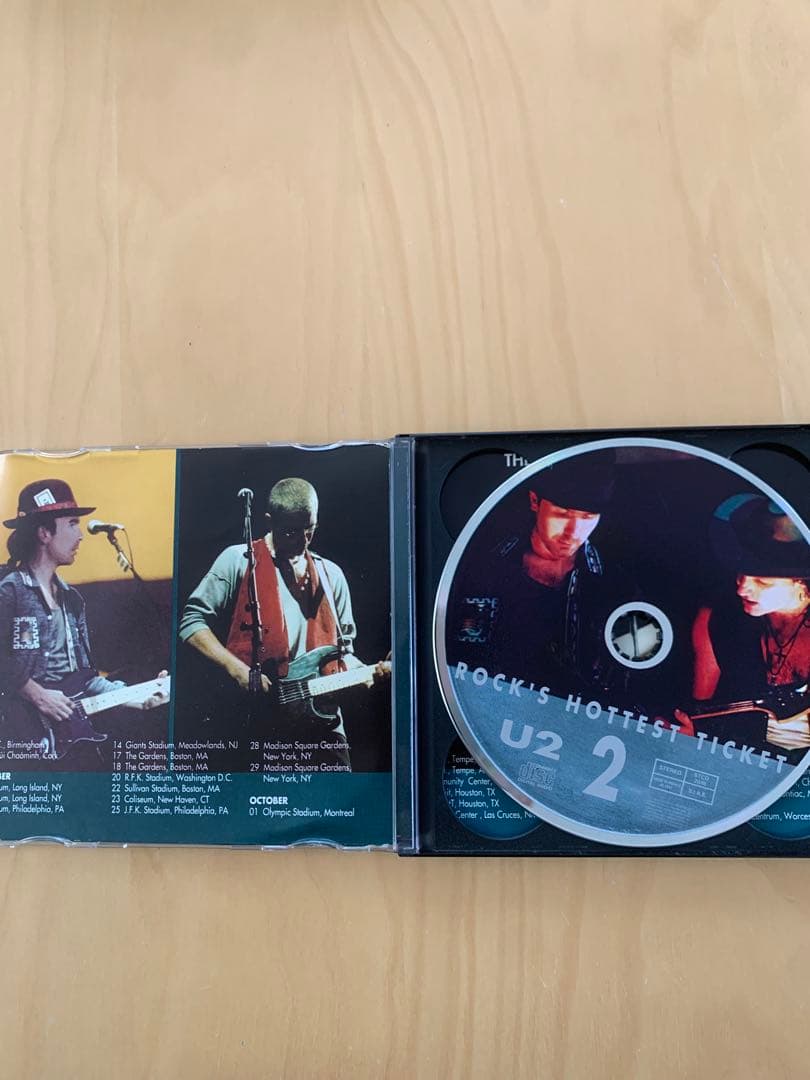 洋楽 U2 ROCK'S HOTTEST TICKET 1987LIVE 2CD