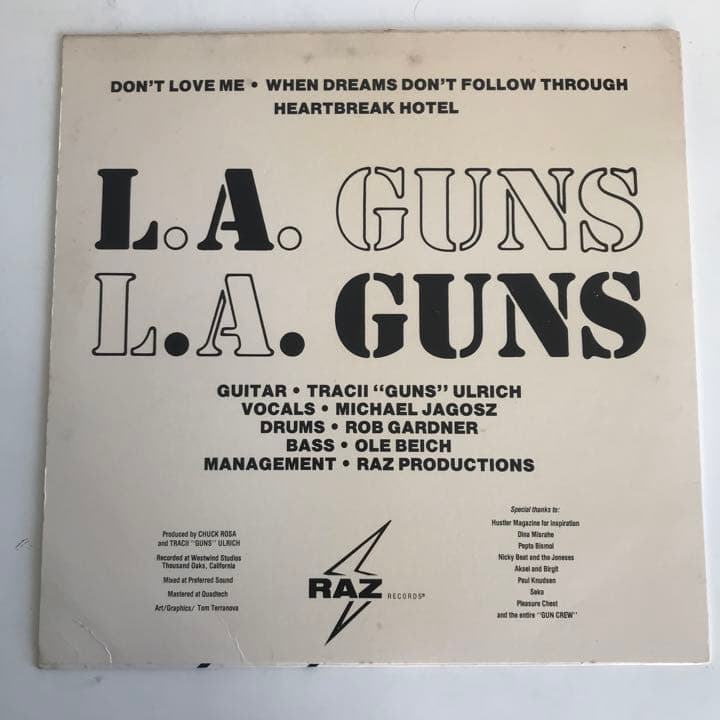 L.A.GUNS EP 希少レア