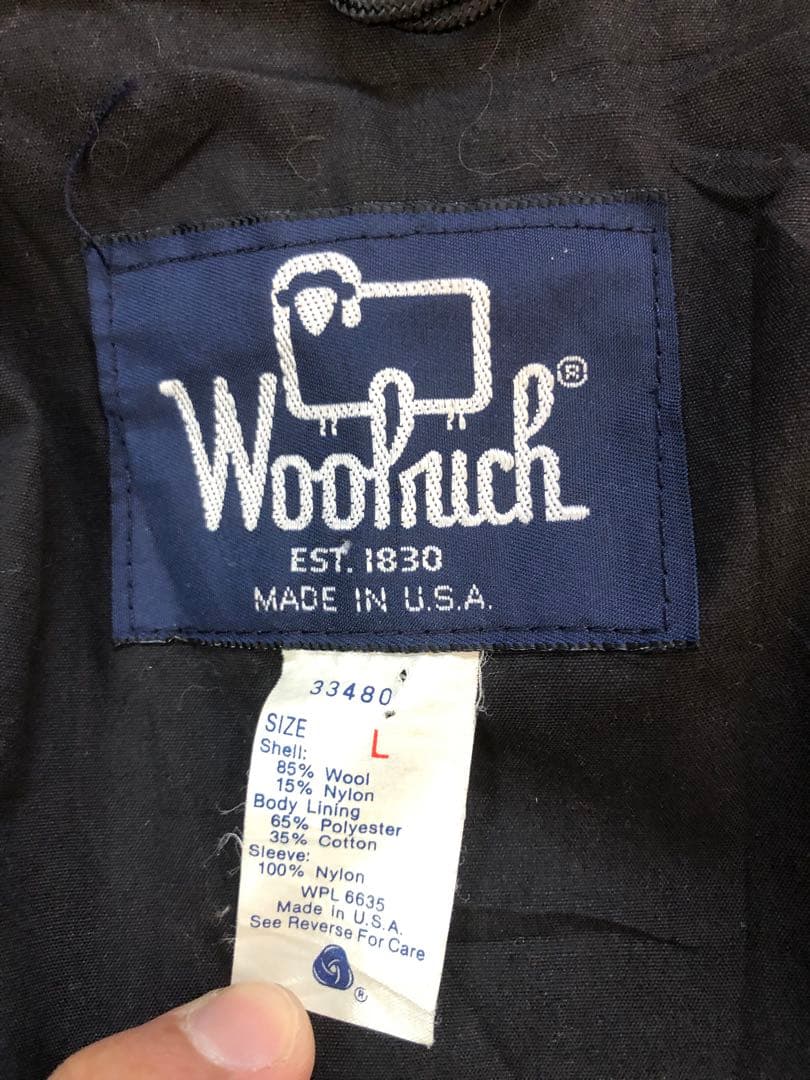 USA製ウールリッチマッキーノジャケットオンブレバッファローチェック