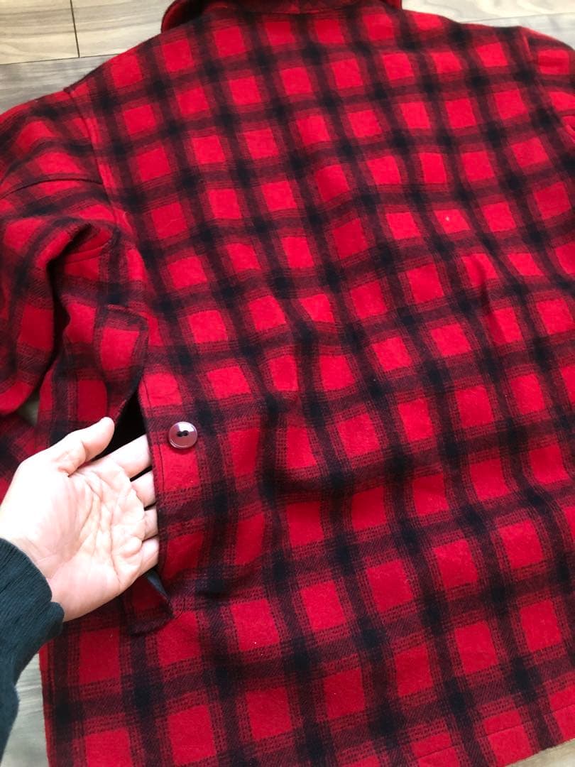 USA製ウールリッチマッキーノジャケットオンブレバッファローチェック