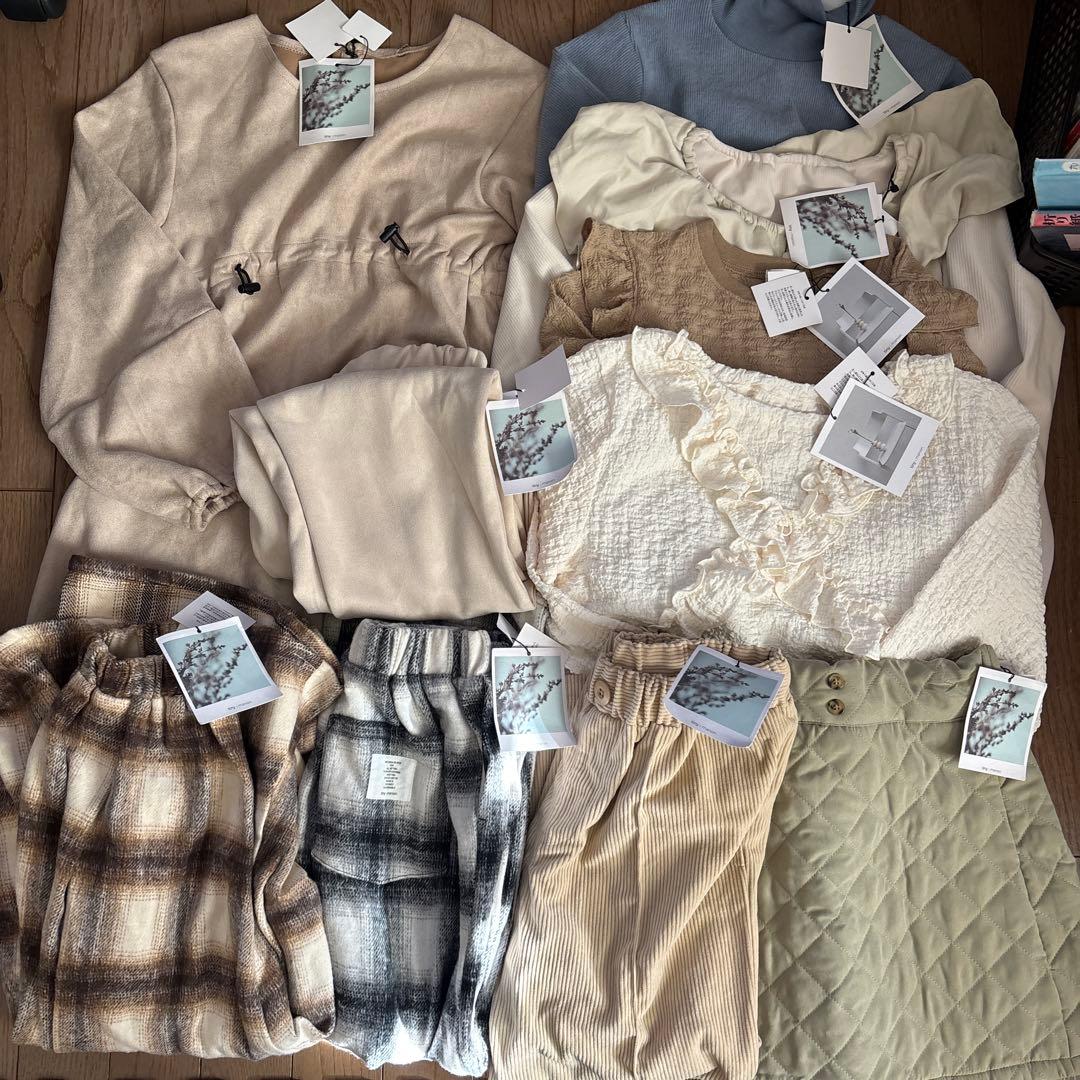 140㎝秋冬 新品　タイニーマノン　まとめ売り　10点