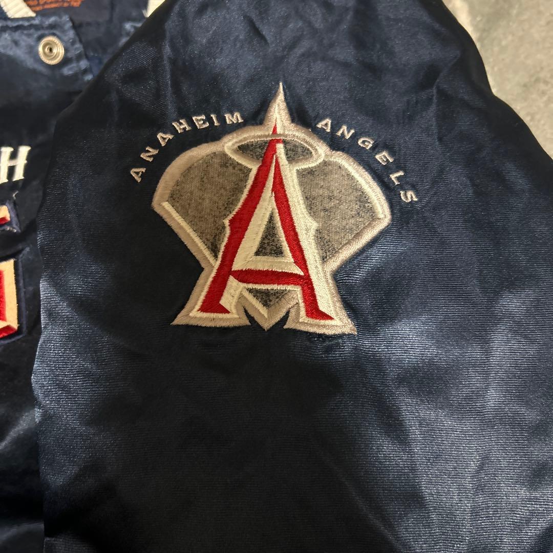 ANAHEIM ANGELS スタジャン ネイビー