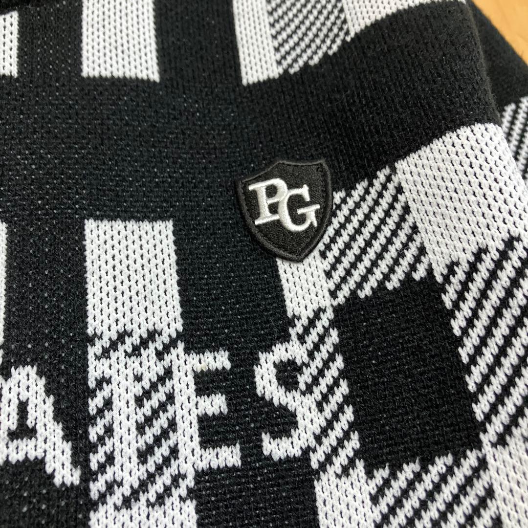 PEARLY GATES パーリーゲイツ　ニット　セーター　白黒　サイズ6