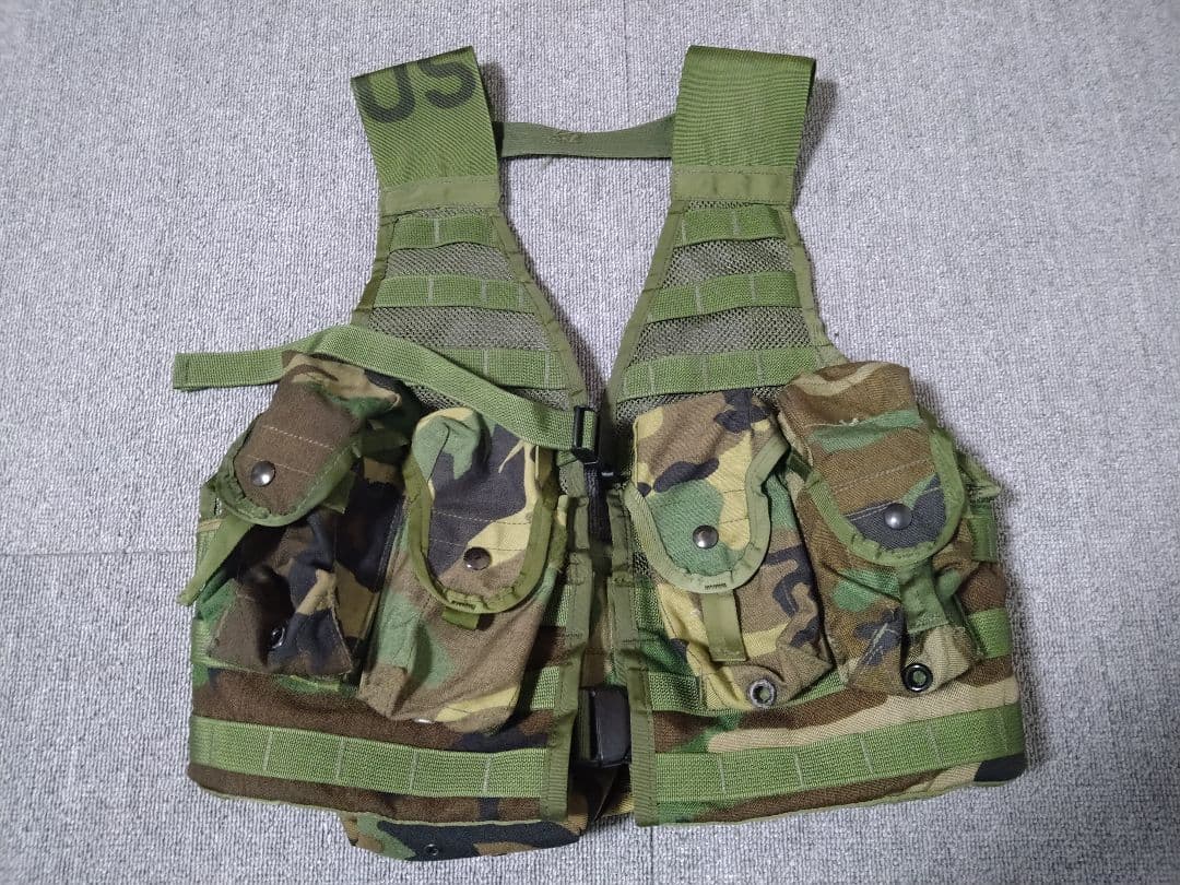 米軍実物　FLC ウッドランド迷彩