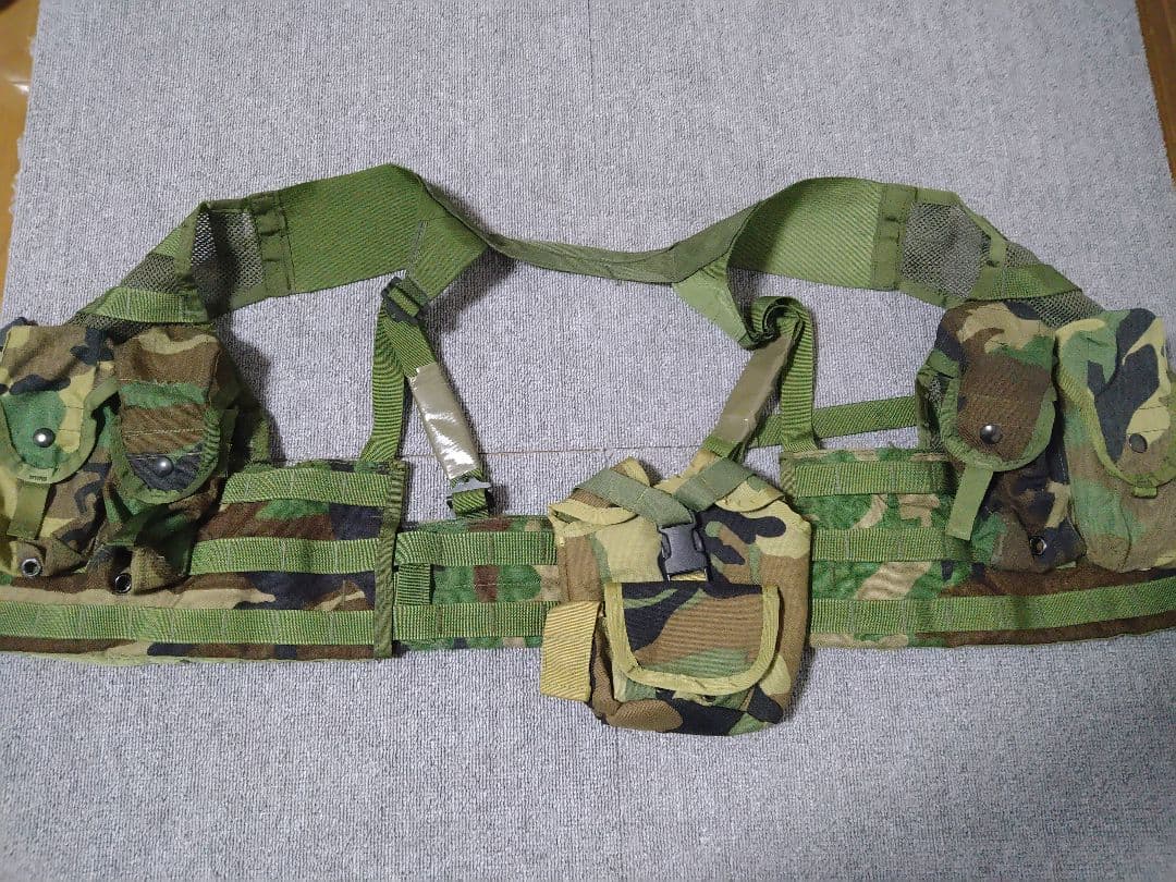 米軍実物　FLC ウッドランド迷彩