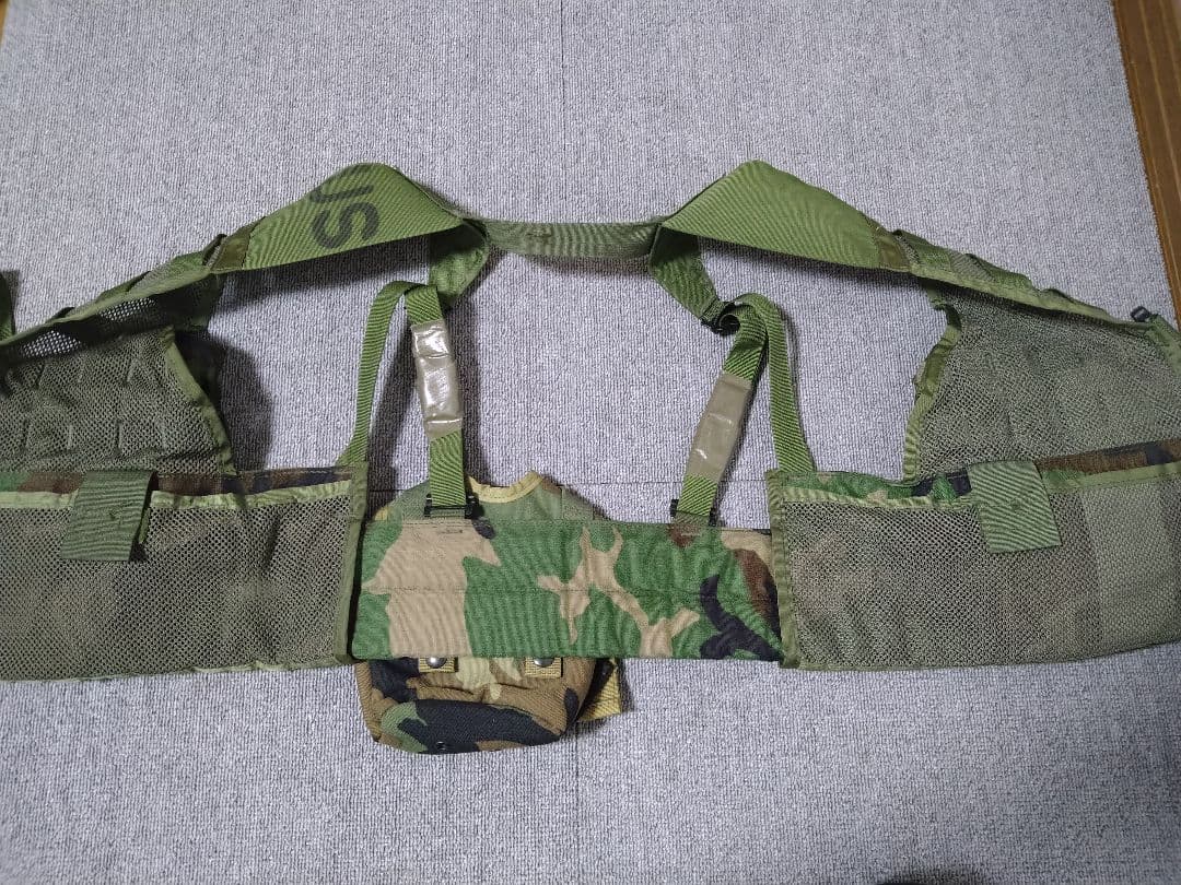 米軍実物　FLC ウッドランド迷彩