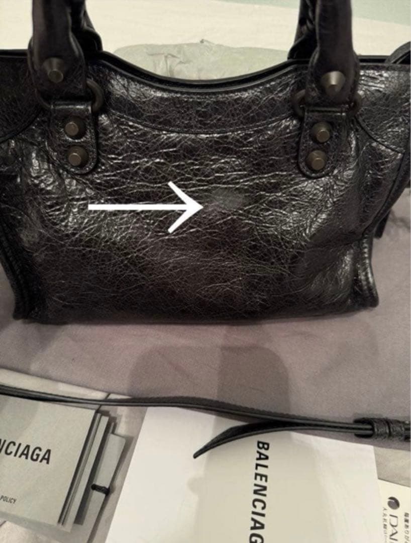 BALENCIAGA LE CITYシティミニ　バレンシアガバッグ