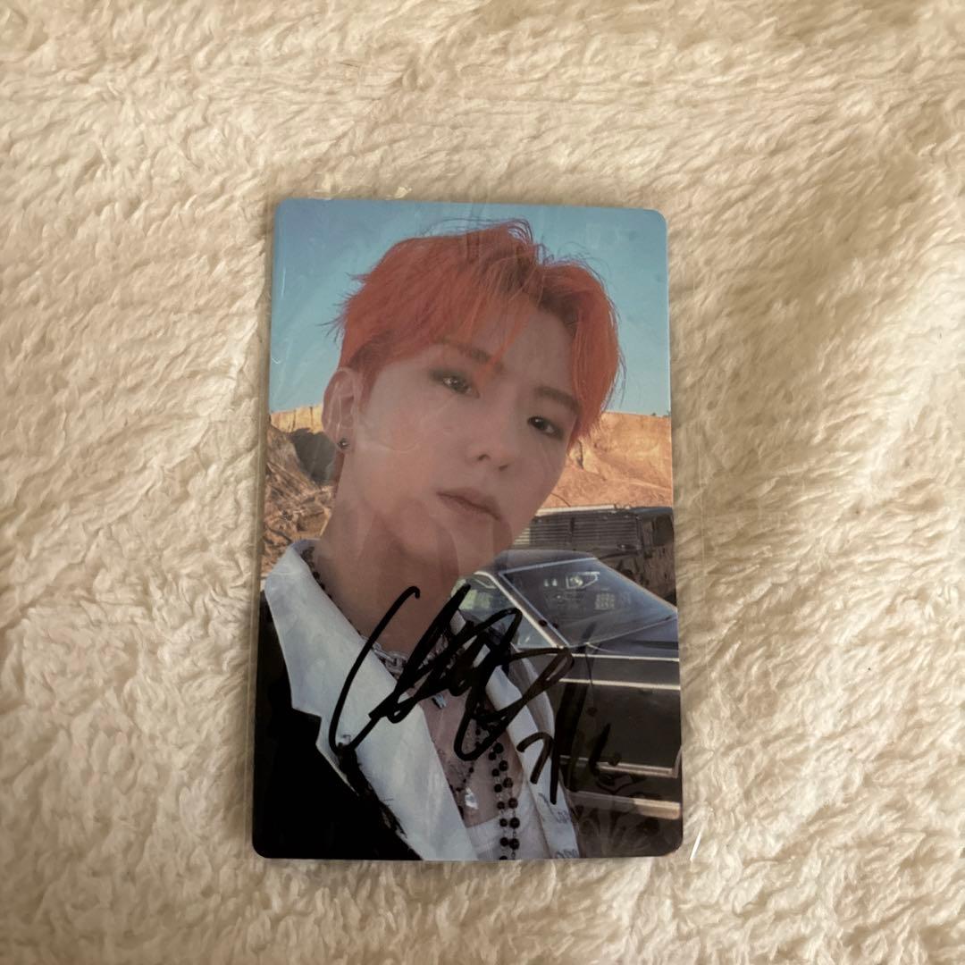 NO LIMITサイン会 ヨントン キヒョン 当選者特典サイン入りトレカ