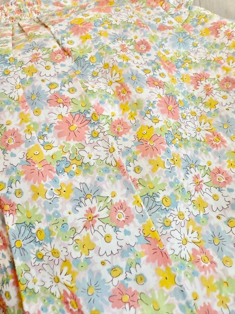 Bonpoint リバティプリントワンピース