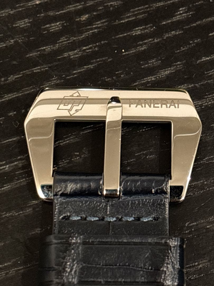 パネライ 未使用 純正 ベルト 尾錠 クロコベルト 22mm バンド ストラップ
