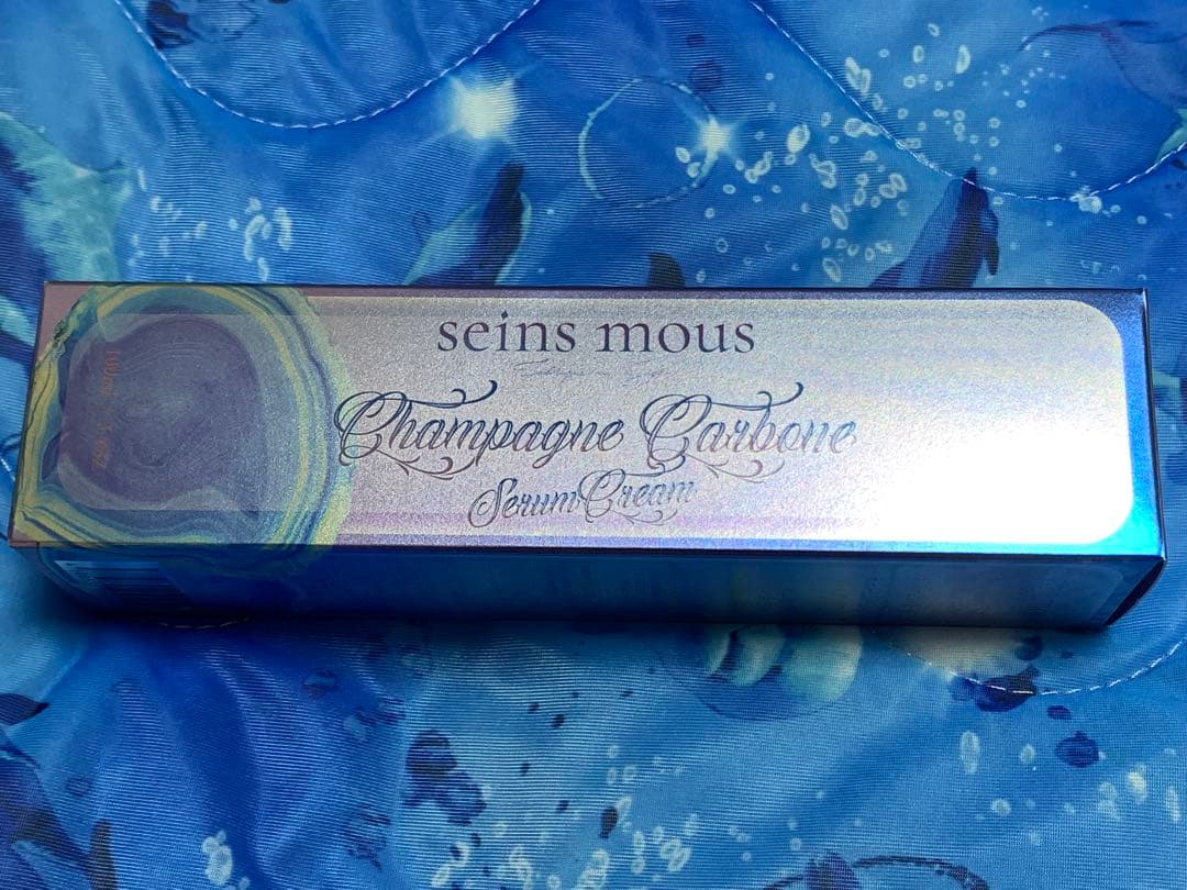 セインムー　シャンパーニュ・カーボン　洗い流さない炭酸クリームパック