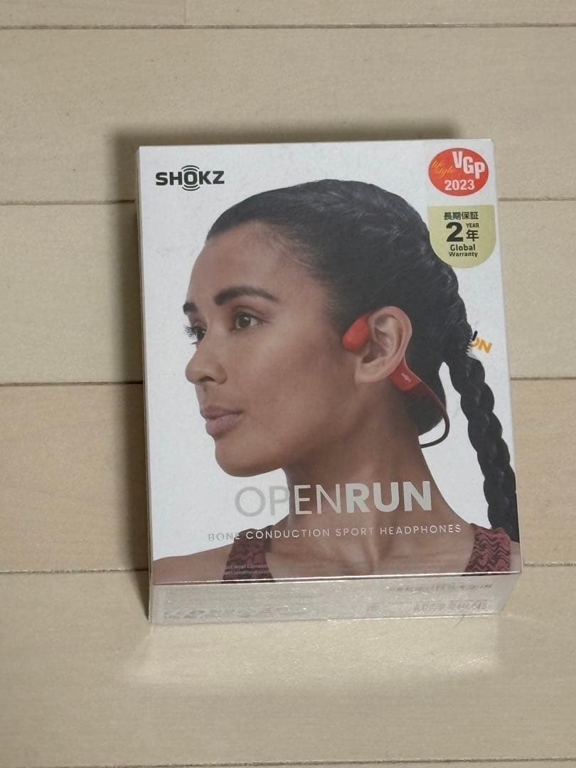 新品、未開封Shokz OpenRun骨伝導イヤホン SKZ-EP-000006