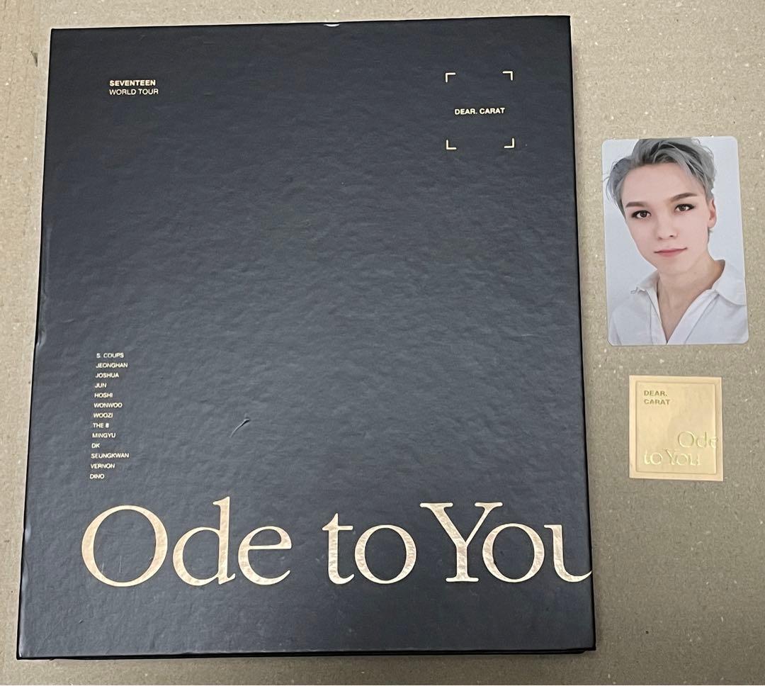 SEVENTEEN ODE TO YOU IN SEOUL DVD 日本語字幕付