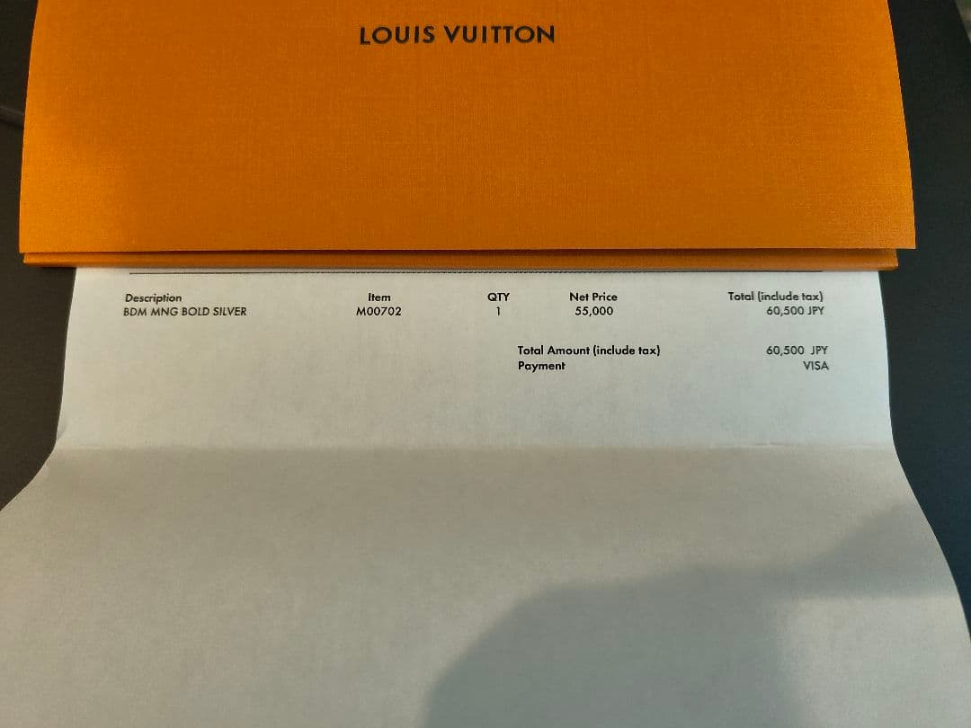 LOUIS VUITTON シルバー カフリンクス カフスボタン