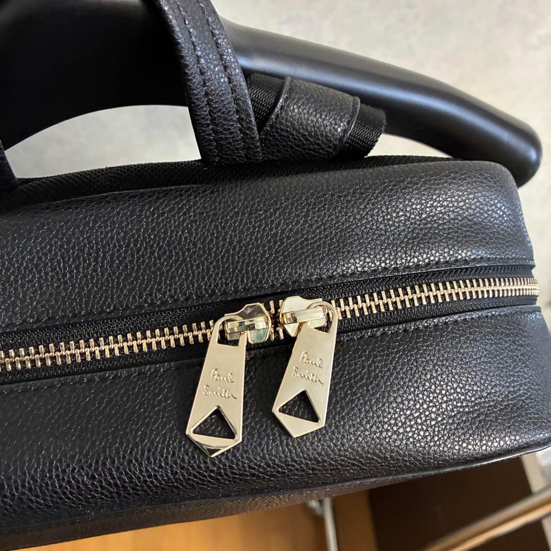 ポールスミス　レザー ブラック バックパック