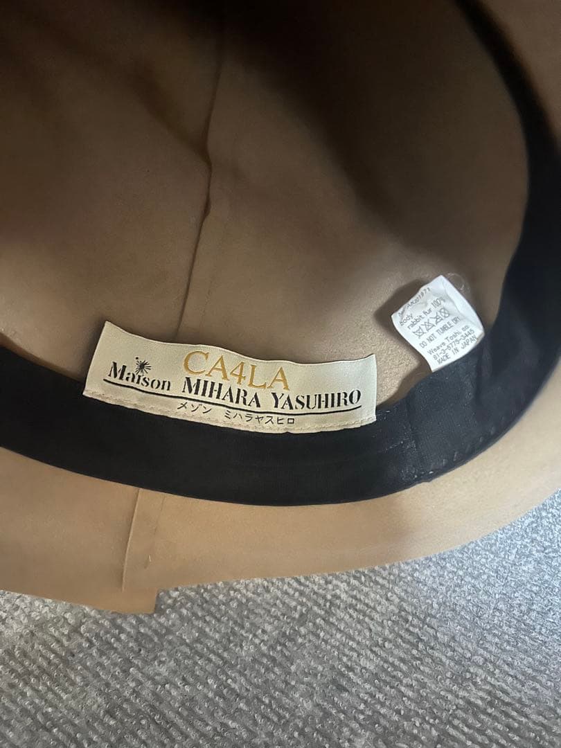 最終価格　ミハラヤスヒロ　CA4LA ハット　帽子