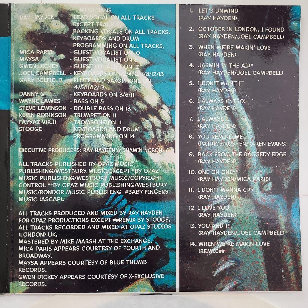 ★ＵＫオリジナル盤★ＯＰＡＺfeatＲＡＹ ＨＡＹＤＥＮ見開きジャケット２ＬＰ