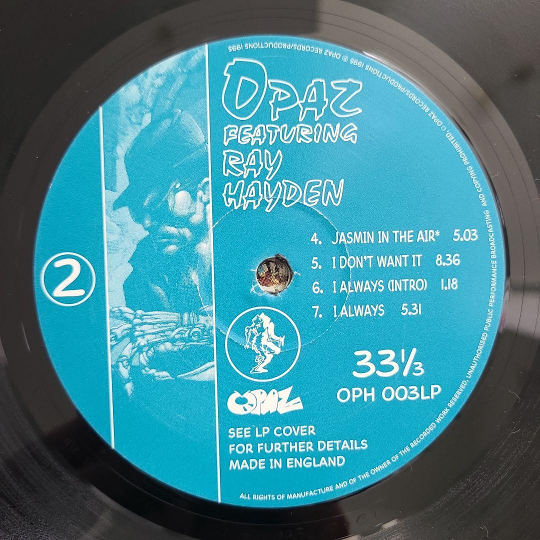 ★ＵＫオリジナル盤★ＯＰＡＺfeatＲＡＹ ＨＡＹＤＥＮ見開きジャケット２ＬＰ
