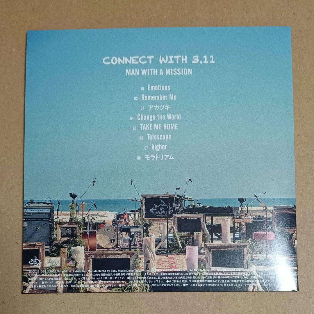 邦楽 MAN WITH A MISSION CONNECT WITH 3.11 CD