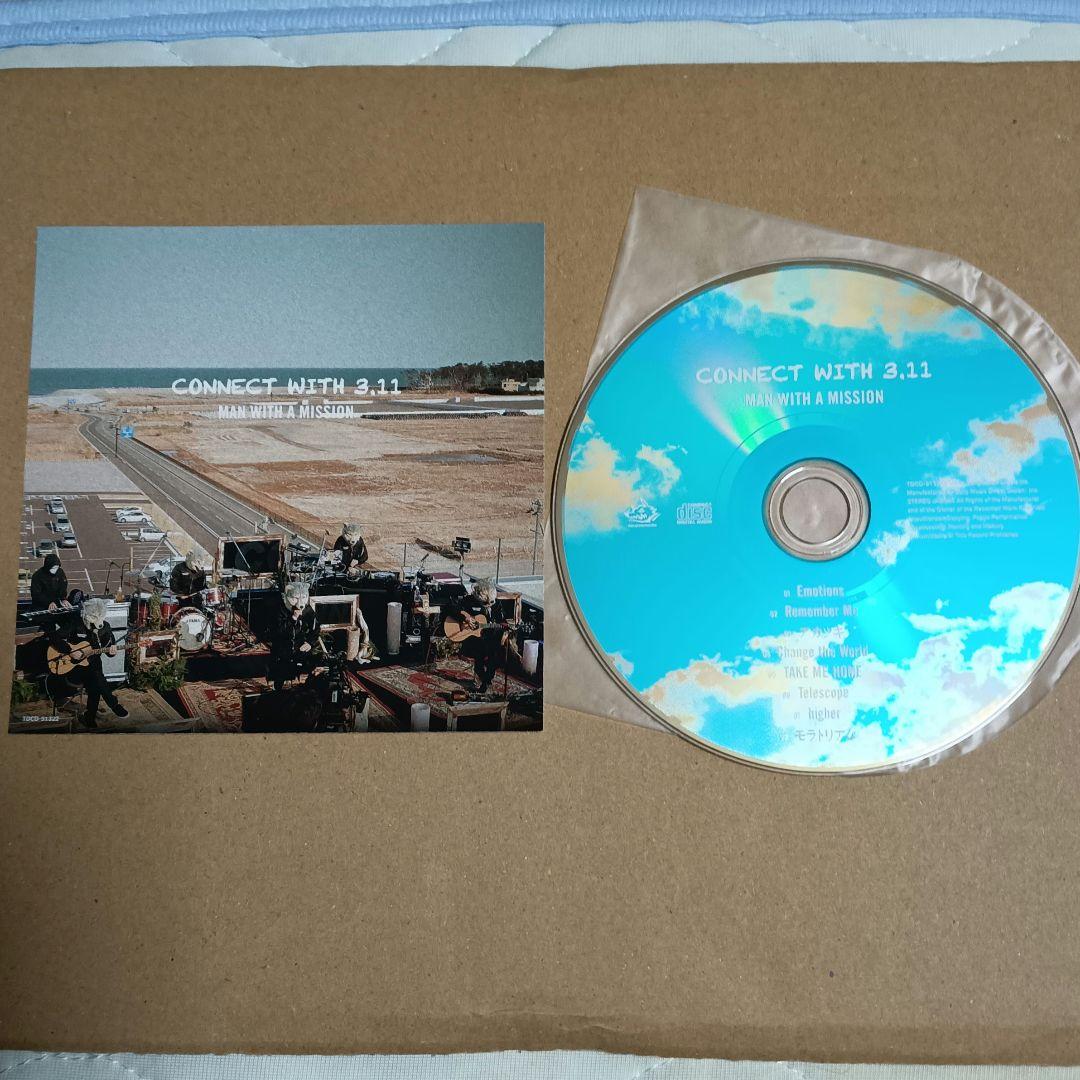 邦楽 MAN WITH A MISSION CONNECT WITH 3.11 CD