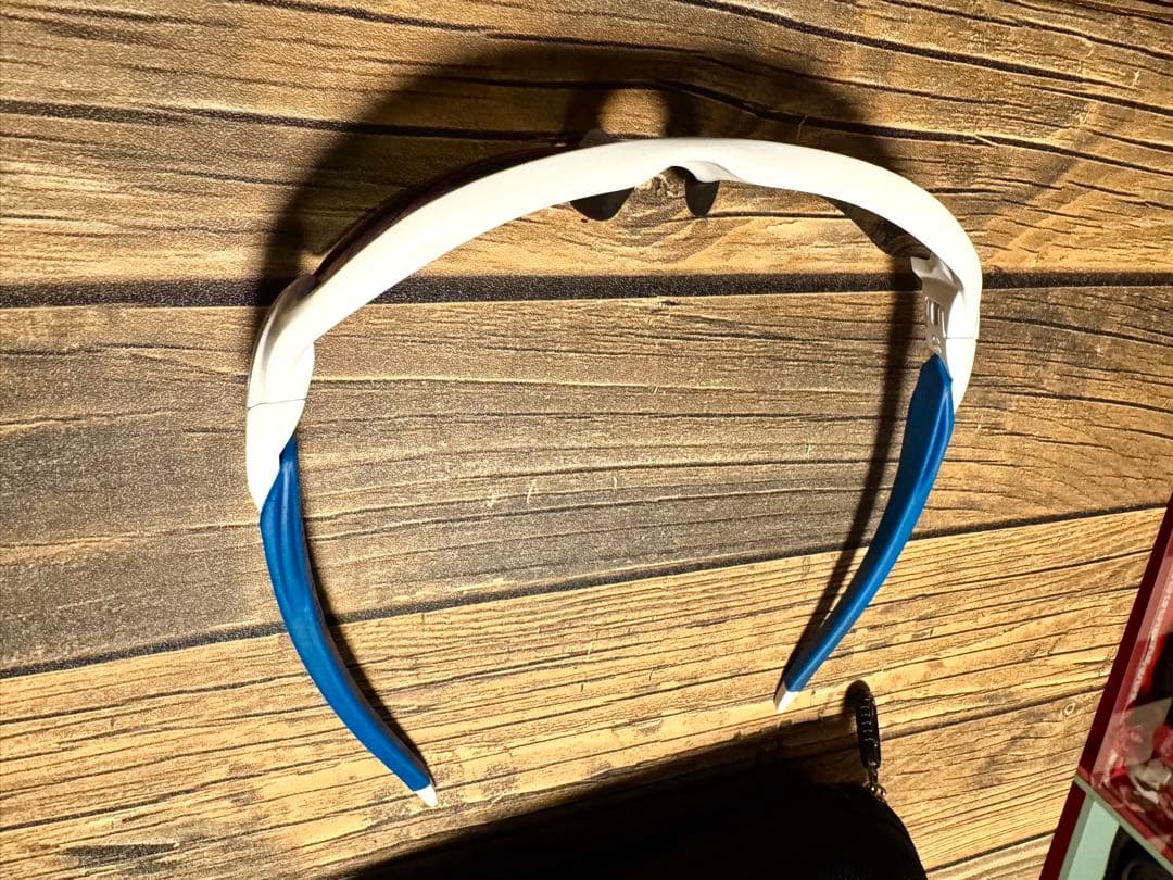 Oakley Flak2.0customブルー ホワイト/キケヘルナンデス