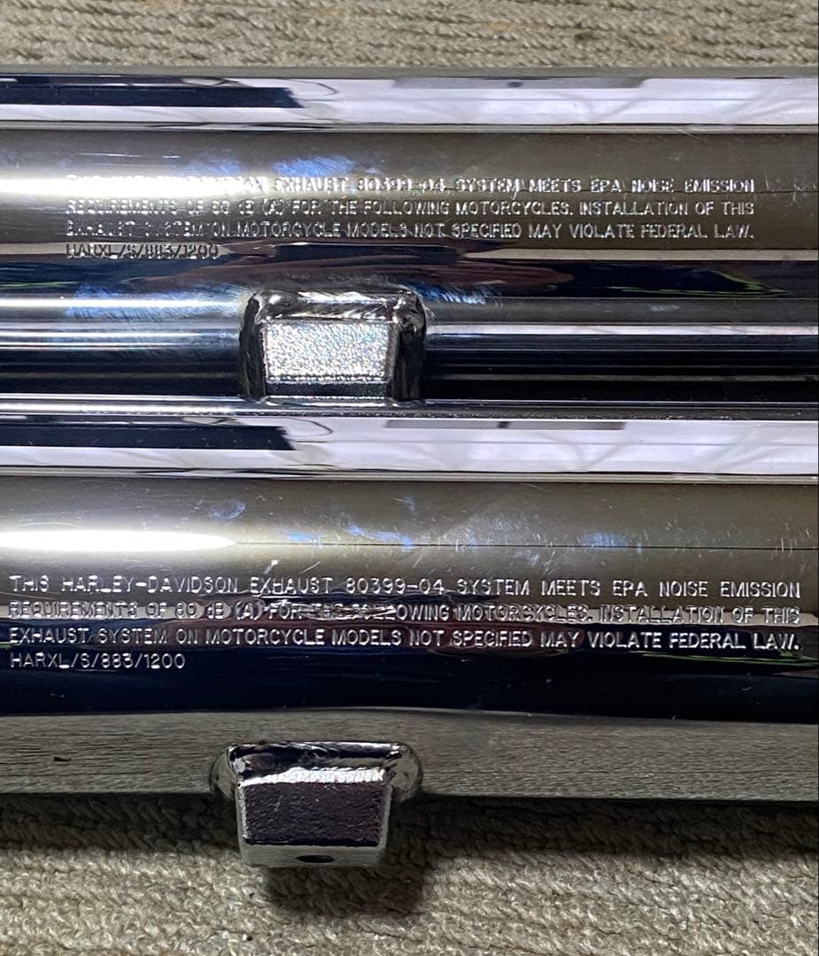 ハーレー　スポーツスター　北米　バロニーカット　12mmパンチアウト