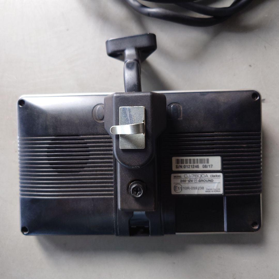 クラリオン バックモニター CJ-7600 カメラCC-6500B