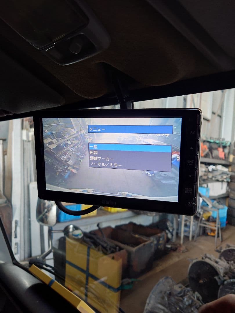 クラリオン バックモニター CJ-7600 カメラCC-6500B