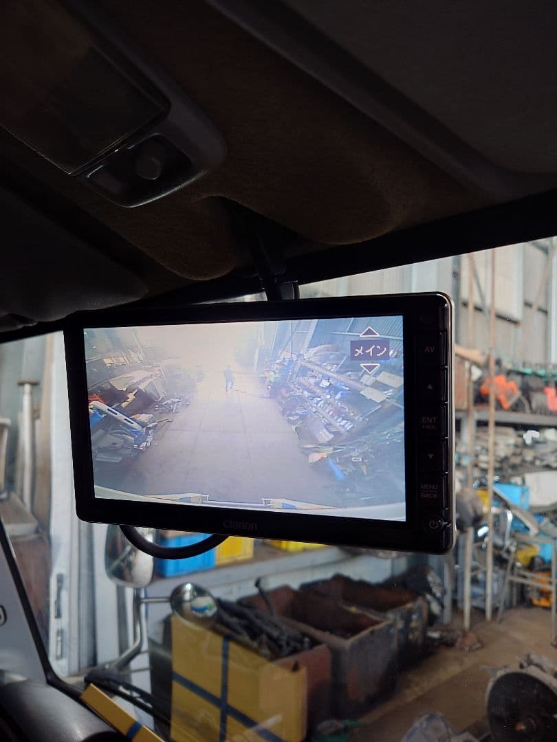 クラリオン バックモニター CJ-7600 カメラCC-6500B