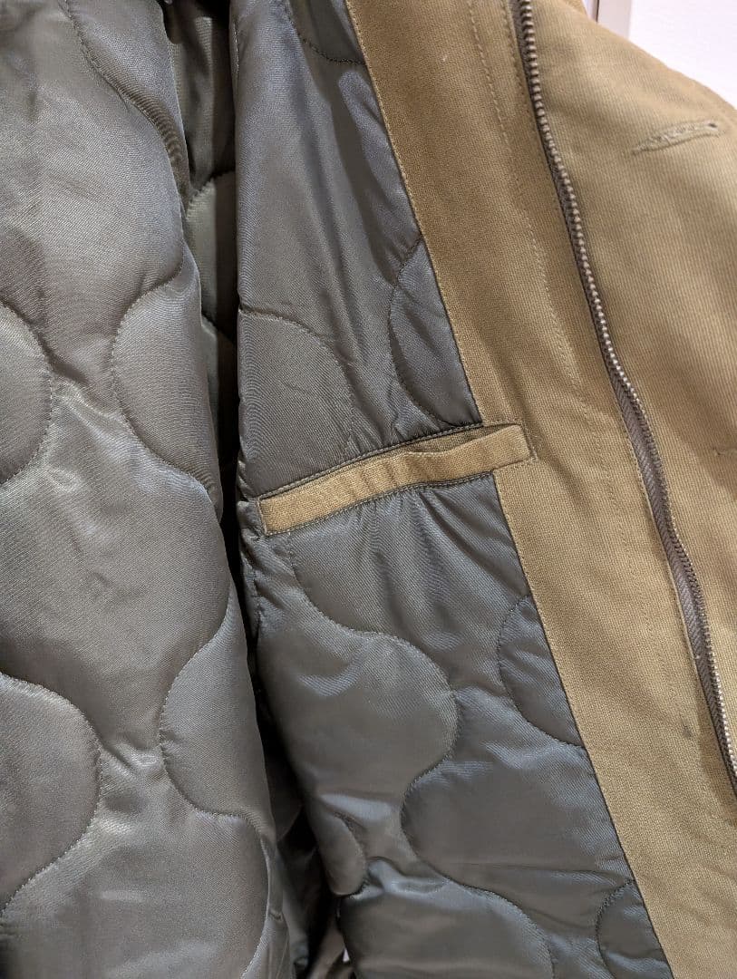 HOUSTON ボア襟　N-1 DECK JACKET　ヒューストンジャケット