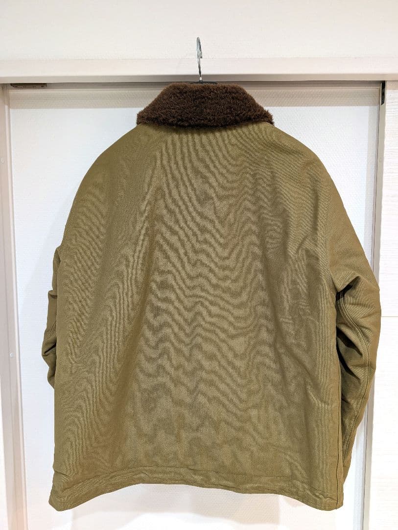HOUSTON ボア襟　N-1 DECK JACKET　ヒューストンジャケット
