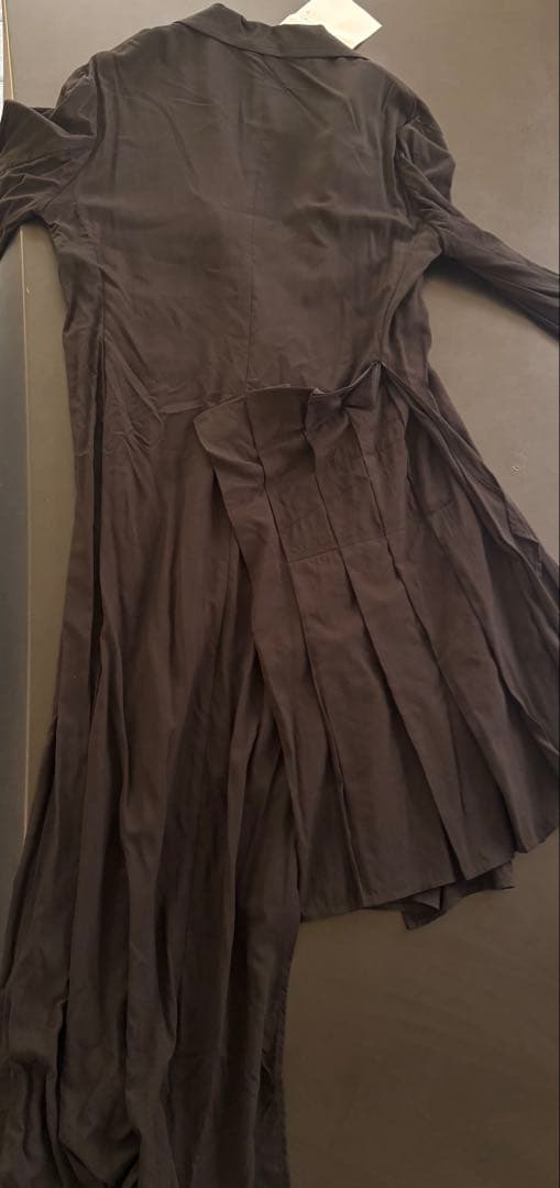 Yohji Yamamotoアシンメトリー ロングジャケット　新品未使用タグ付